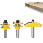 Fraise � bois pour outils de menuiserie - rainurer, ogee rail & ogee raised panel [8 mm]