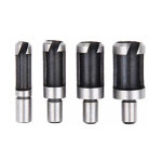 Alovez - fraise bouchonner bois lot de 8 mche bouchon bois foret faire cheville outil de coupe pour ...