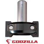 Fraise � chanfreiner r�glable avec couteaux interchangeables d=85 a= - 45� / + 90� s=20 - godzilla bits ...