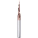 Fraise conique en carbure de tungst�ne 6mm - d�fonceuse avec rev�tement hsi 5, 2 degr�s pour la sculpture ...