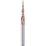 Fraise conique en carbure de tungst�ne 6mm - d�fonceuse avec rev�tement hsi 5, 2 degr�s pour la sculpture ...