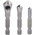 Fraise conique d'�bavurage outil lot de forets � tige hexagonale 1 / 10, 2 cm � chanfreiner bois fraise ...