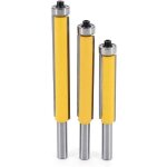 Fraises � copier, queue de 8 mm, outils de d�fonceuse � bois avec roulement sup�rieur, fraise � bois, ...