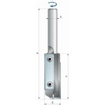 Freud - fraise droite � plaquettes r�versibles interchangeables �16 h50 / 105 q12 z2 + 1 - f03fa13927 ...