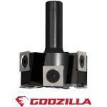 Fraise � feuillurer et � niveler avec couteau interchangeable d=50, 8 s=12, 7 z=6 + 3 - godzilla bits ...
