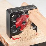 Fraise et foret auxiliaire r�glable pour barres rondes, avec plaquettes en carbure, adapt� aux perceuses ...