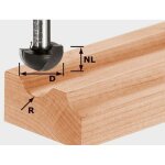 Fraise  gorge creuse hw s8 r12, 7 - 490987 - festool