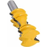 Fraise � profil concave demi - ronde pour d�fonceuse ? coupe nette sans �clats ? pour bois dur et agglom�r� ...