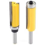 Fraise � profiler 8 mm avec palier sup�rieur m�plat + fraise � profiler avec palier inf�rieur