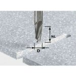 Fraises � rainurer h�lico�dale hw spi d12 / 42 rd ss s12 festool 492655