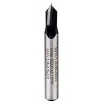 Fraise � rainurer en v 1 / 4' bosch 6, 3 mm l 9, 2 mm g 45 mm 90� - 2608628630