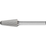 Fraise sur tige de 6 mm, en carbure, forme conique à bout rond kel, denture 3 plus, forme : kel 1225, ... Fraise sur tige de 6 mm, en carbure, forme conique à bout rond kel, denture 3 plus, forme : kel 1225, ...