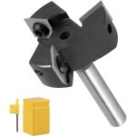 Fraise � surfacer tige 8mm d�fonceuse, fraise de rabotage avec diam�tre de coupe de 39mm, fraise a raboter ...