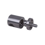 Qualite francaise] - connecteur en applique pour rond plein 10mm fixation sur tube carr -  visser ...