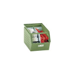 Frankel kaiserkraft bac � bec en t�le d'acier, l x l x h 363 x