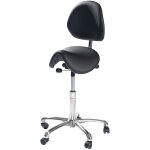 Frankel kaiserkraft tabouret selle, avec dossier, noir Frankel kaiserkraft tabouret selle, avec dossier, noir