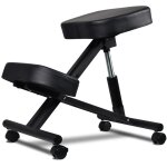 Tabouret orthop�dique postural r�glable en hauteur avec coussins ultra - confortables et syst�me de blocage ...