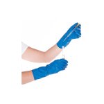 Hygostar high risk gants en latex non poudrs bleu taille s 28 cm franz mensch 25036