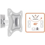 Fraschetti - support mural avec bras tablette pour tv 28 / 42' blanc - 451059