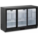 Helloshop26 - frigo à boissons - 318 litres acier peint par poudrage noir Helloshop26 - frigo à boissons - 318 litres acier peint par poudrage noir