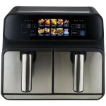 Friteuse � air chaud air fryer 8l double compartiment proficook pc - fr1287h