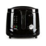 Domo - friteuse electrique classique do461fr - 2. 5l - noir - thermostat rglable - cool touch