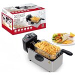 Friteuse lectrique professionnelle en acier inoxydable 3 litres 2000w royalty line