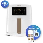 Friteuse philips s�rie 5000 hd9255 / 30 friteuse � air chaud simple 4, 1 l autonome 1400 w blanc