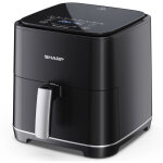 Friteuse sans huile 5. 5l 1650w noir sharp af - gs552ae - b
