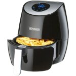 Friteuse sans huile 9en1 friteuse électrique 3, 6 l 1500w noir avec écran tactile livret de recettes Friteuse sans huile 9en1 friteuse électrique 3, 6 l 1500w noir avec écran tactile livret de recettes