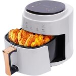 Friteuse sans huile à air chaud, air fryer avec Écran tactile led, minuterie, température réglable, panier ... Friteuse sans huile à air chaud, air fryer avec Écran tactile led, minuterie, température réglable, panier ...