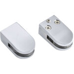 Frixovel - 2 pcs verre pince salle de clip de fixation du verre de la colonne d'escalier en alliage de ...