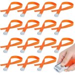 Frixovel - sangles d'arrimage 50cm - 15 pi�ces sangle cliquet avec boucles � came alliage antirouille ...