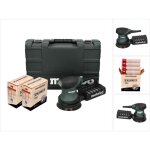 Metabo - fsx 200 intec 240 w ponceuse excentrique 125 mm + 2x filets de ponage toolbrothers spider + ...