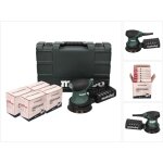 Metabo - fsx 200 intec ponceuse excentrique 125 mm 240 w + coffret + 4x set de pon�age toolbrothers turtle ...