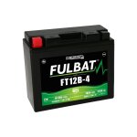 Batterie moto fulbat ft12b - 4 / yt12b - bs - gel - 12v - 10. 5ah