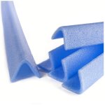Coins de protection mousse ? 1m ? bleu ? polythylne ? blister x2