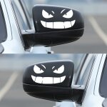 Funny stickers retroviseur, 2 pices autocollants voiture extrieur autocollant voiture humour sticker ...