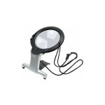 Loupe g�ante avec lampe led - lecture mains libres - (cou et bureau)