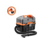 Fuxtec - aspirateur eau et poussire  batterie sans batterie rservoir 10l sans batterie ni chargeur, ...