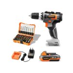 Fuxtec - visseuse sans fil 20v fx - e1bs20 et kit d'embouts