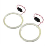 Fydun cob angel eyes phare 1 paire auto halo anneaux angel eye cob puces phare drl led 12v pour voiture ...