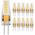 G4 led ampoule 3w ac / dc 12v equivalent 30w ampoule � halog�ne blanc chaud 3000k 2835 smd 300 lm, non ...