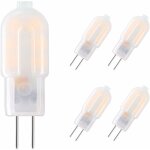 G4 led ampoule, 5 - pack 15w ampoules halog�nes �quivalentes, ampoule led g4 2w �conomie pour les ampoules ...