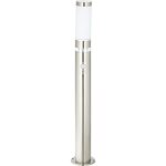 Lampe bole lampadaire ext�rieur d�tecteur de mouvement acier inoxydable 1x a60, e27, 60w, adapt� aux ...