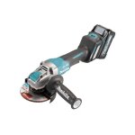 Makita - ga044gm201 meuleuse d'angle 125 mm 40 v avec deux batteries