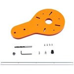 Gabarit de coupe circulaire pour d�fonceuse �lectrique du bois - outil de menuiserie - accessoire pour ...