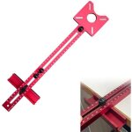 Gabarit d�fonceuse 3 en 1, gabarit d�fonceuse � bois r�glable, guide d�fonceuse � bois pour travaux de ...