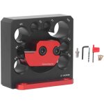 Gabarit de fraisage r�glable pour bois rond, outil de fabrication de chevilles, trous m�triques de 8 ...