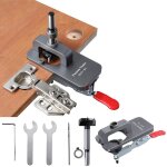 Gabarit de per�age de charni�re de 35 mm, positionnement de matrice, gabarit de trou de porte, style ...